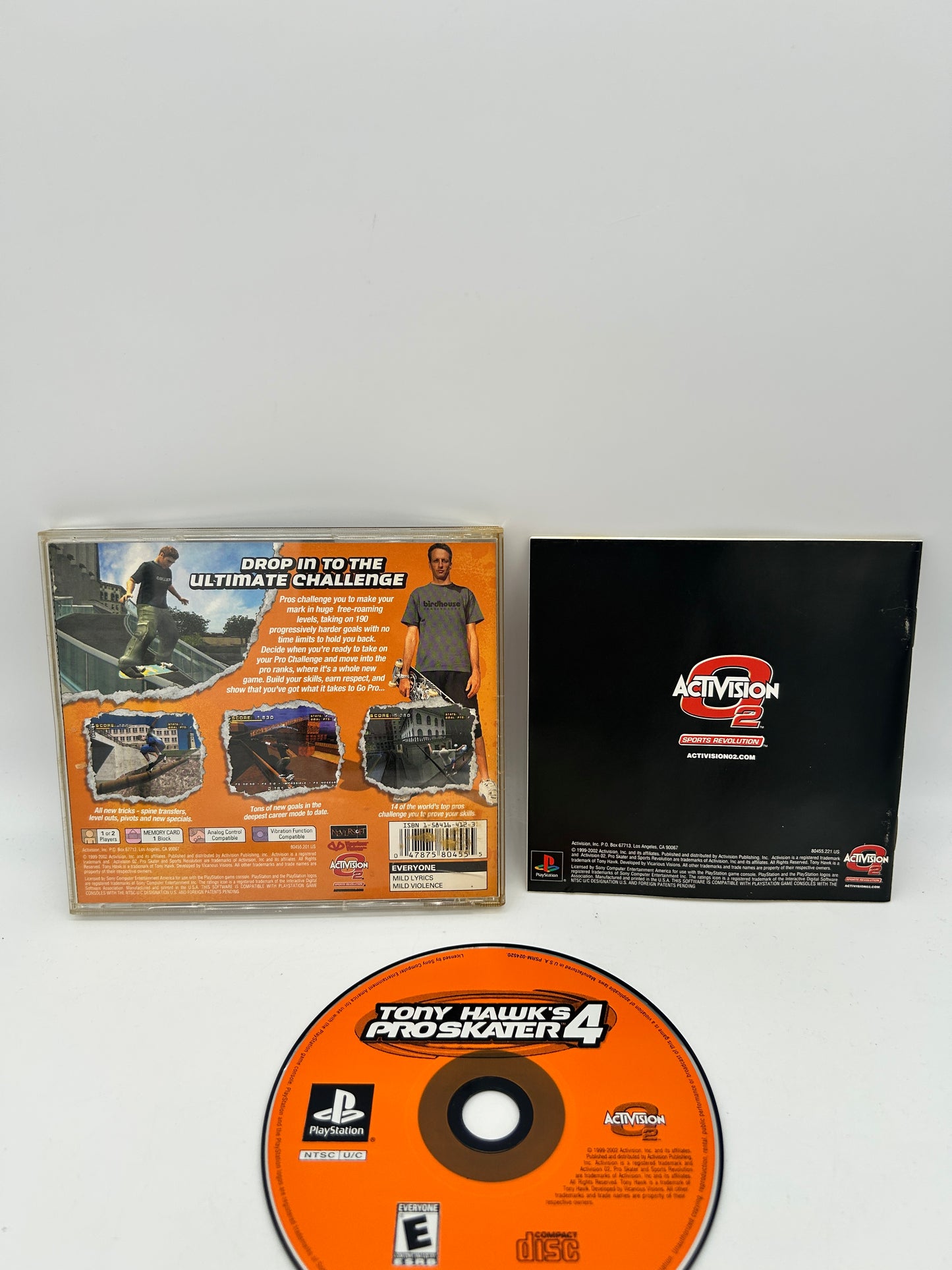SONY PLAYSTATiON [PS1] | TONY HAWKS PRO SKATER 4