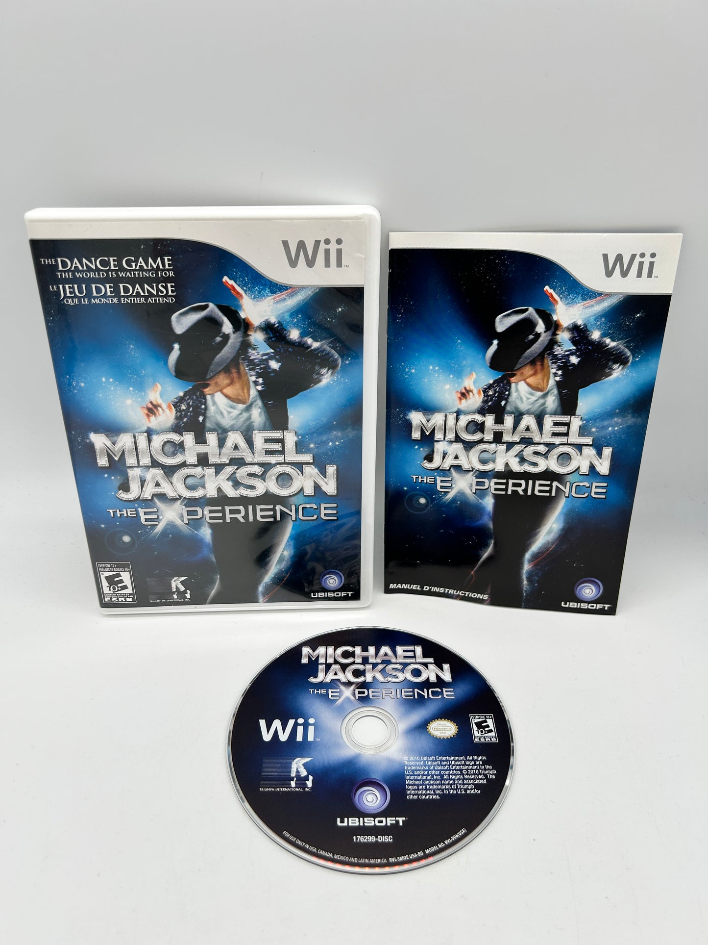 PiXEL-RETRO.COM : NINTENDO WII COMPLET CIB BOX MANUAL GAME NTSC MICHAEL JACKSON THE EXPERIENCE