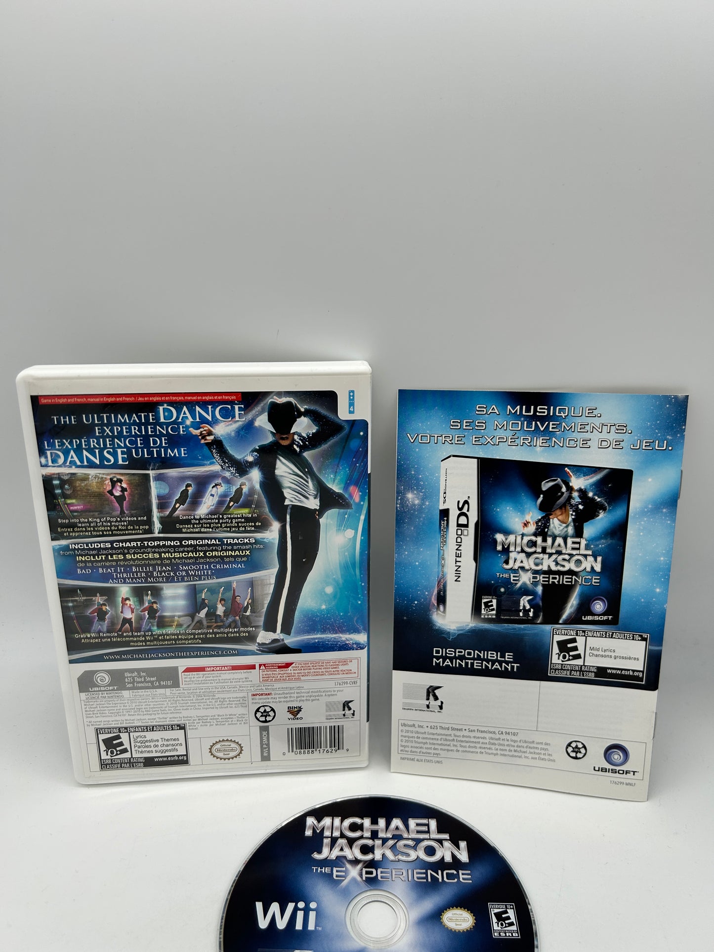 NiNTENDO Wii | MICHAEL JACKSON THE EXPERIENCE