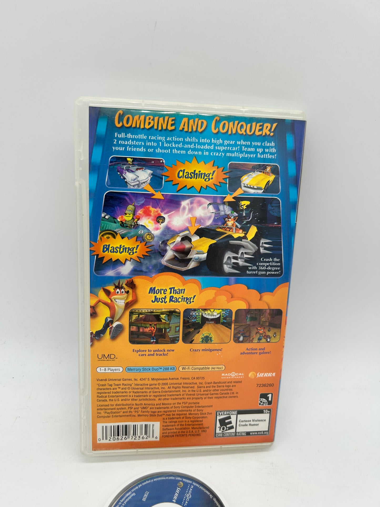 SONY PLAYSTATiON PORTABLE [PSP] | CRASH TAG TEAM RACiNG