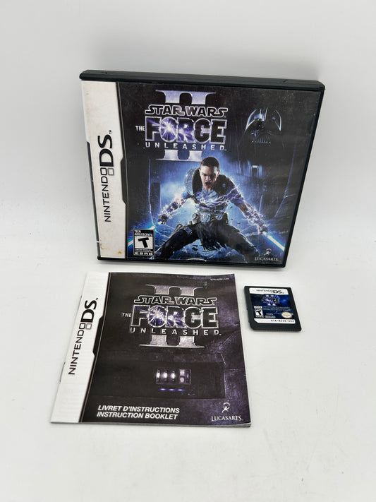 PiXEL-RETRO.COM : NINTENDO DS (DS) COMPLETE CIB BOX MANUAL GAME NTSC STAR WARS THE FORCE UNLEASHED II