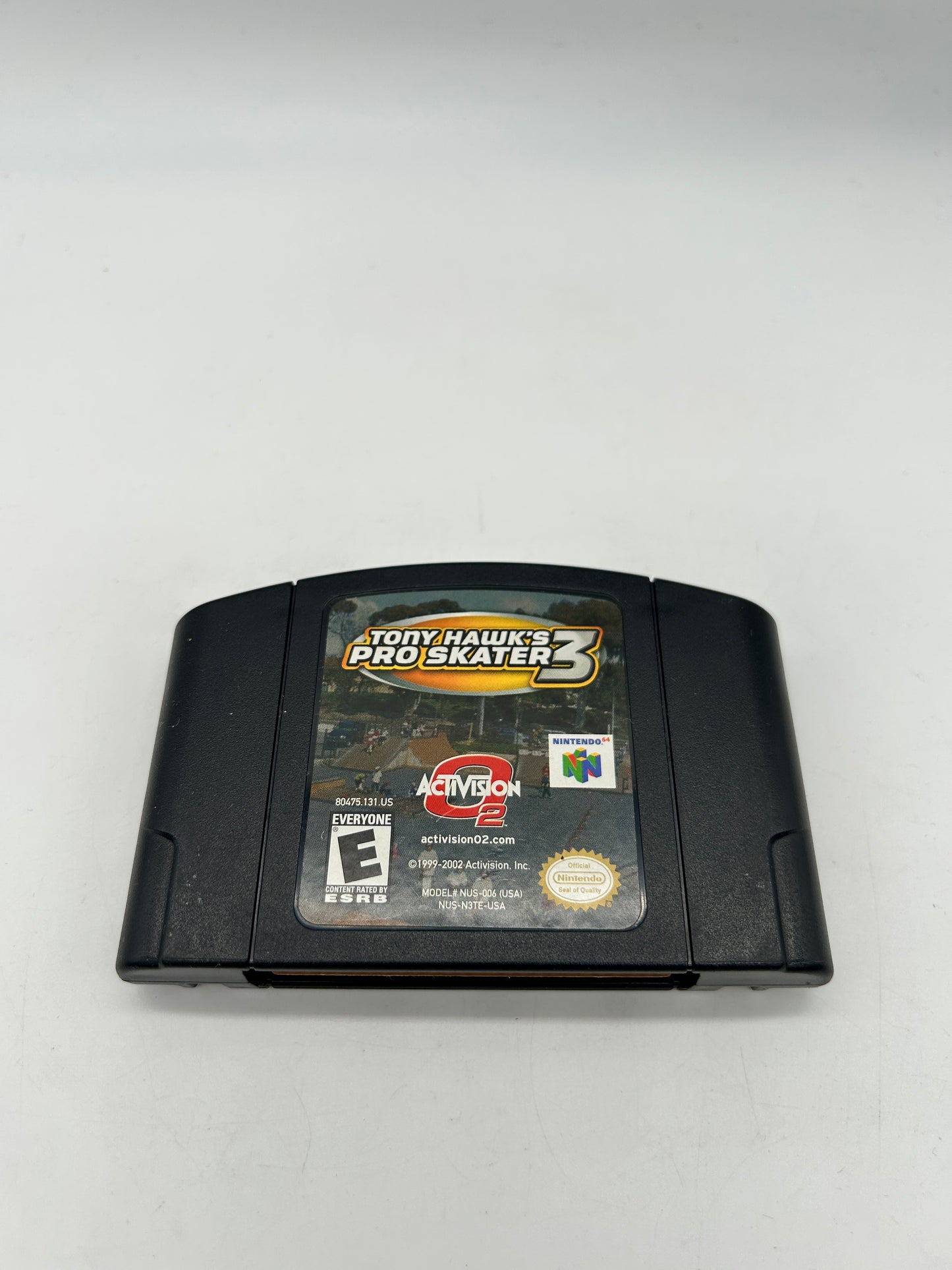 PiXEL-RETRO.COM : NINTENDO 64 N64 TONY HAWK'S PRO SKATER 3