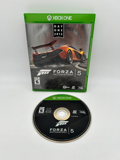 PiXEL-RETRO.COM : MICROSOFT XBOX ONE COMPLETE CIB BOX MANUAL GAME NTSC FORZA MOTORSPORT 5