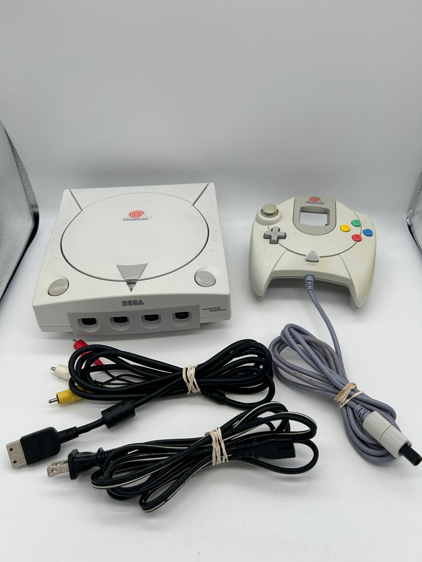 SEGA DREAMCAST CONSOLE | MODEL BLANCHE HKT-3020