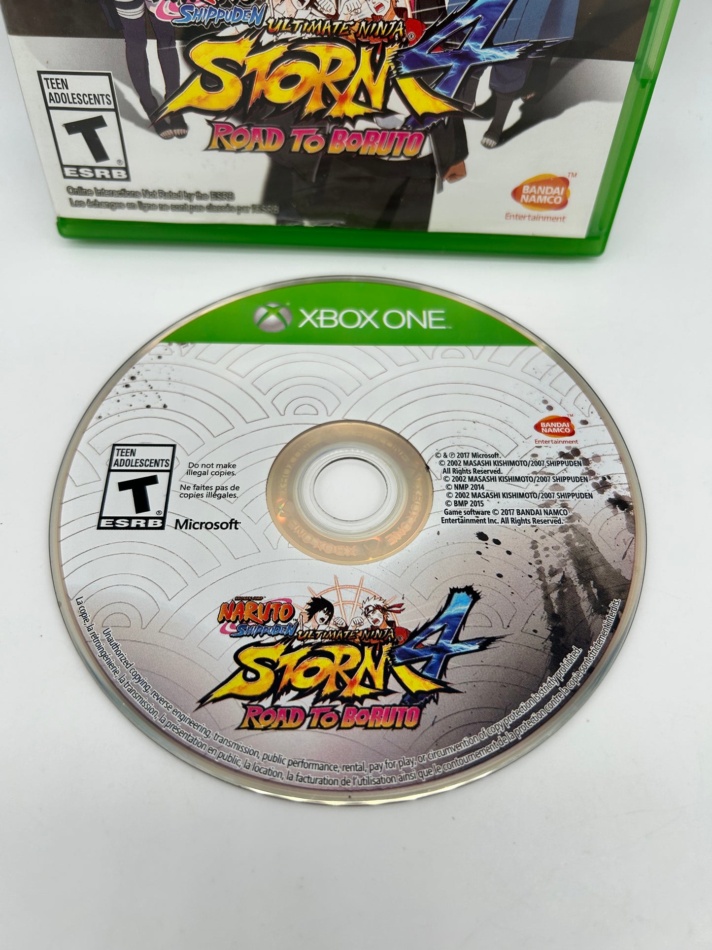 MiCROSOFT XBOX ONE | NARURO SHiPPUDEN ULTiMATE NiNJA STORM 4 ROAD TO BORUTO