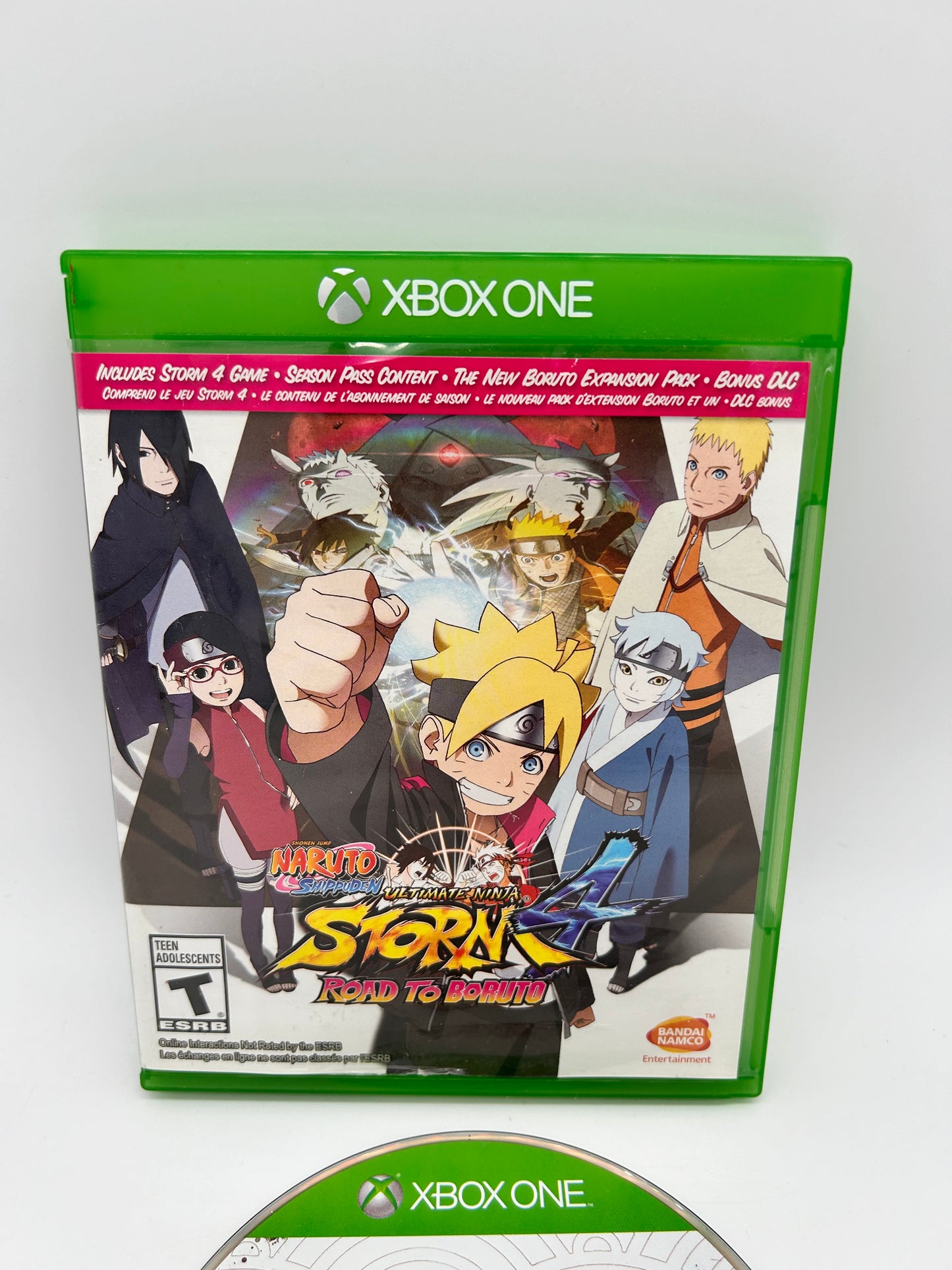 MiCROSOFT XBOX ONE | NARURO SHiPPUDEN ULTiMATE NiNJA STORM 4 ROAD TO BORUTO