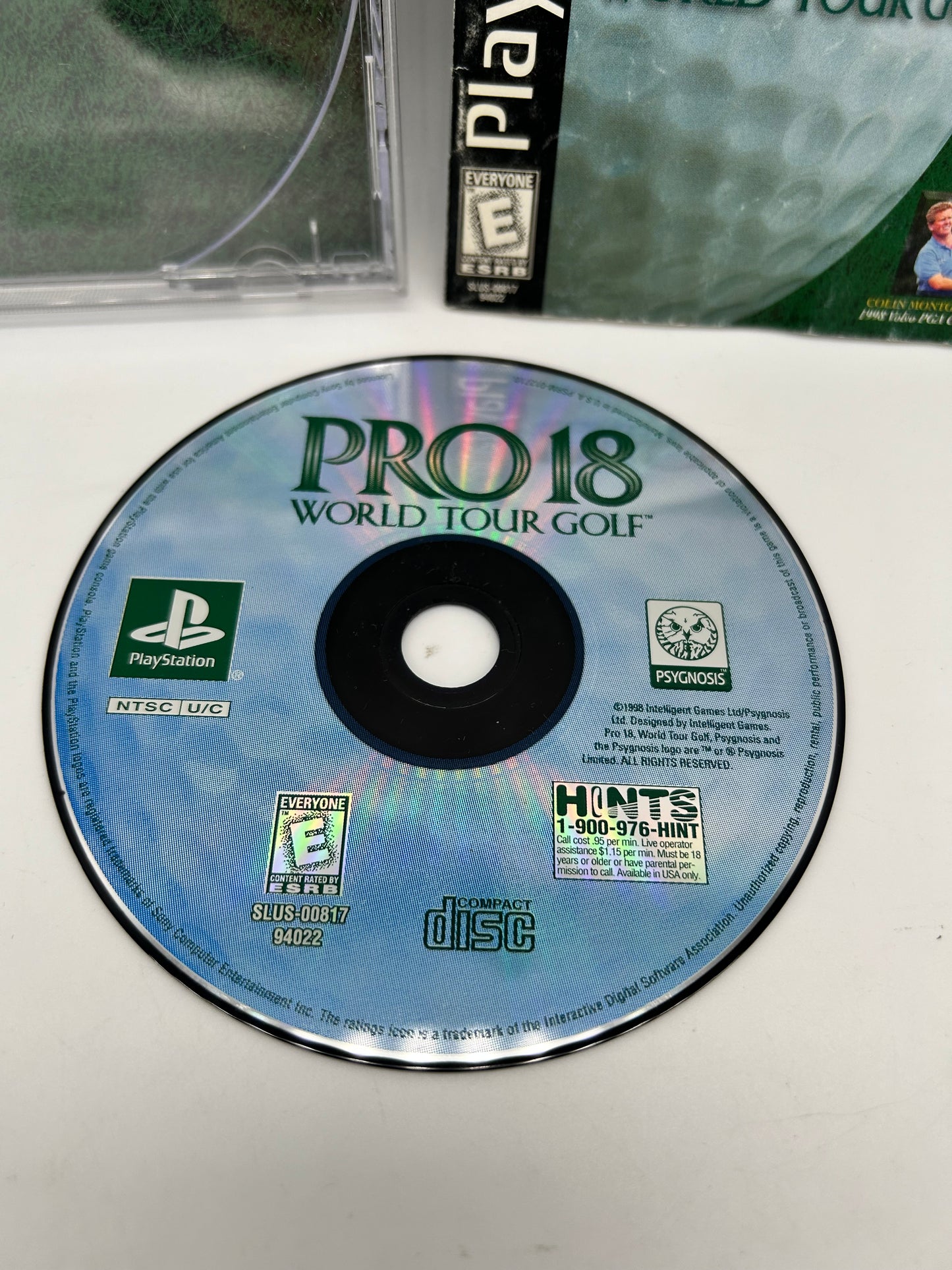 SONY PLAYSTATiON [PS1] | PRO 18 WORLD TOUR GOLF