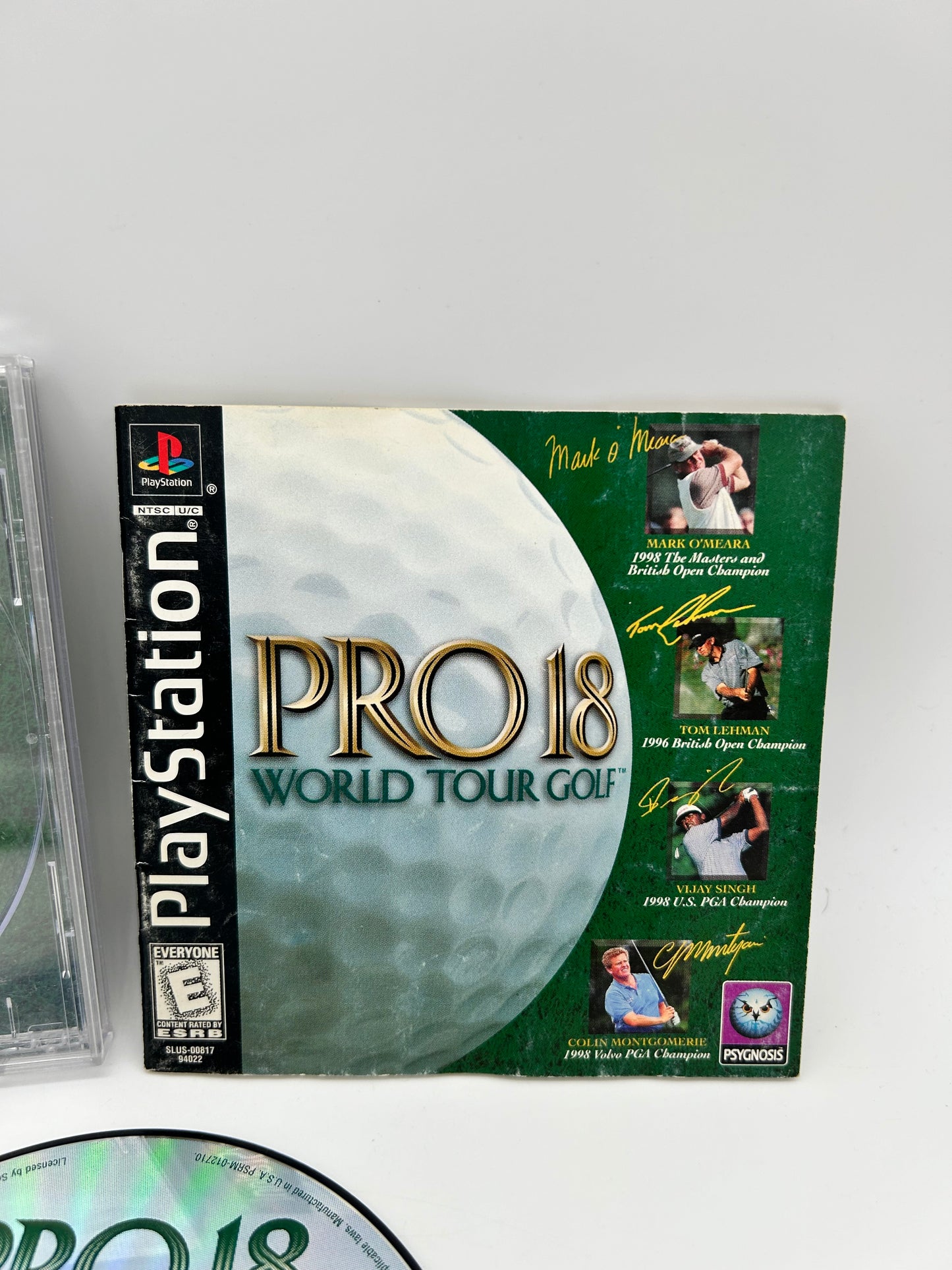 SONY PLAYSTATiON [PS1] | PRO 18 WORLD TOUR GOLF