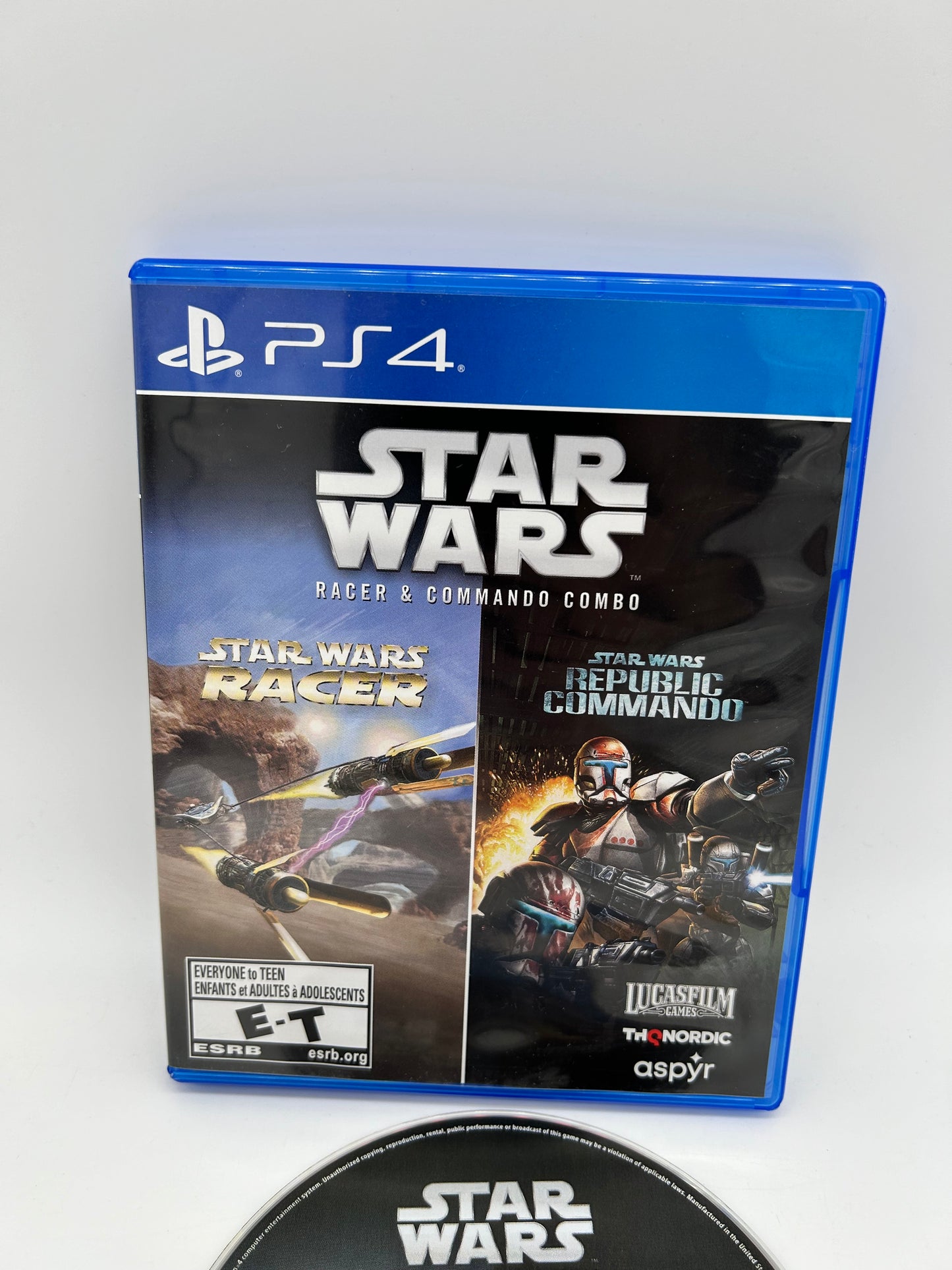 SONY PLAYSTATiON 4 [PS4] | STAR WARS RACER & COMMANDO COMBO