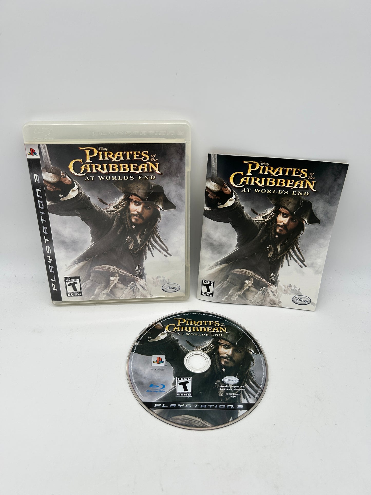 PiXEL-RETRO.COM : SONY PLAYSTATION 3 (PS3) COMPLET CIB BOX MANUAL GAME NTSC PIRATES OF THE CARIBBEAN AT THE WORLD'S END