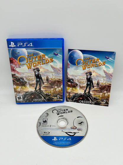PiXEL-RETRO.COM : SONY PLAYSTATION 4 (PS4) COMPLETE CIB BOX MANUAL GAME NTSC THE OUTER WORLDS