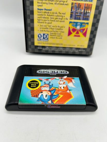 SEGA GENESiS | SONiC THE HEDGEHOG 2 | NOT FOR RESALE