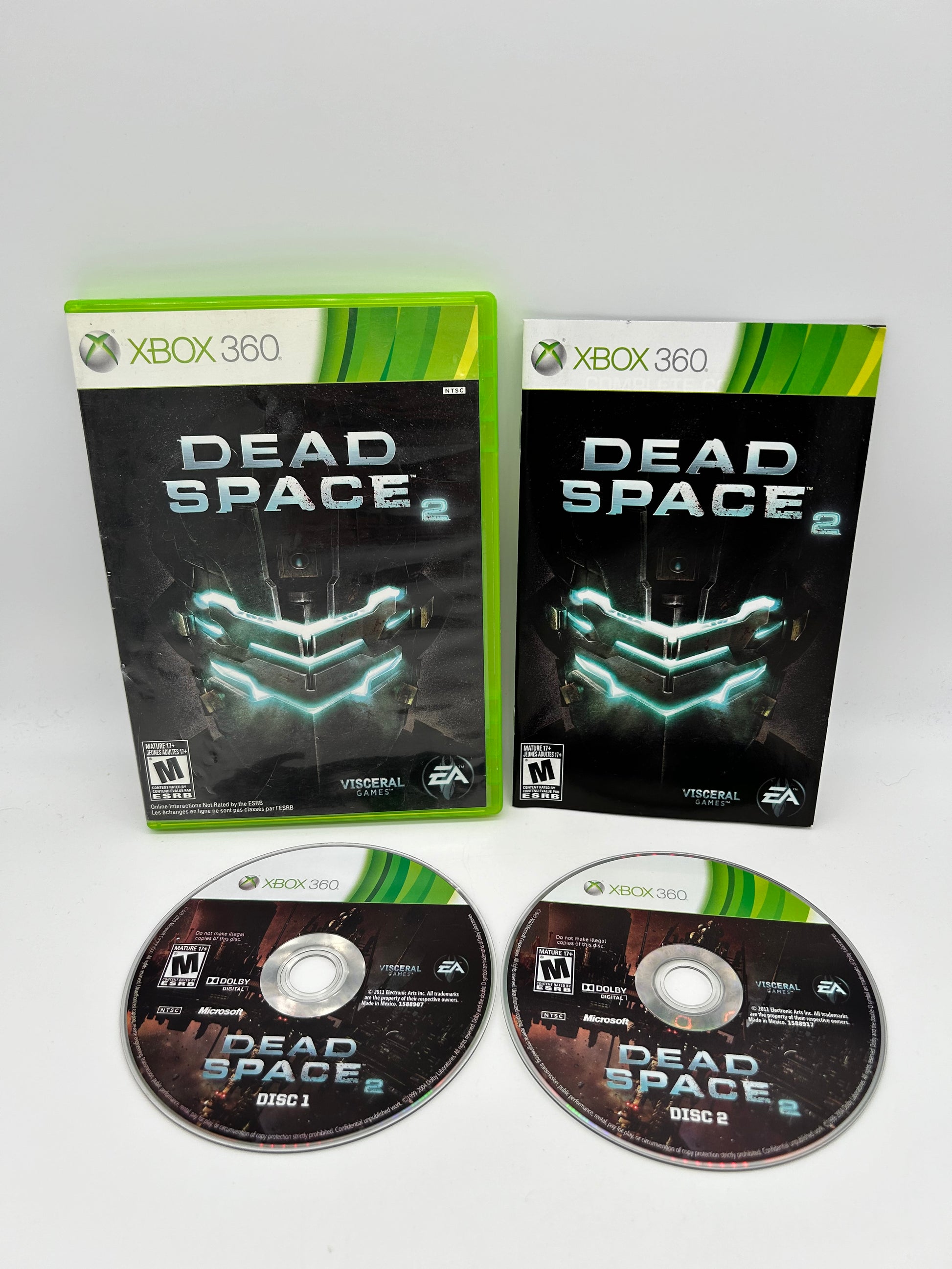 PiXEL-RETRO.COM : MICROSOFT XBOX 360 COMPLETE CIB BOX MANUAL GAME NTSC DEAD SPACE 2