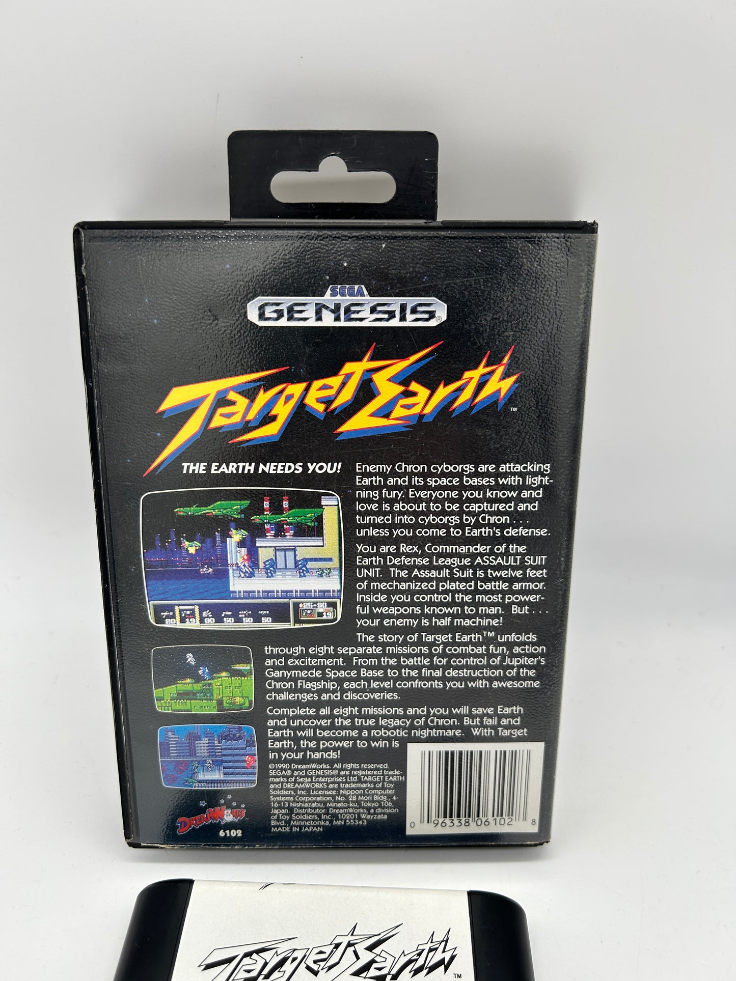SEGA GENESIS | TARGET EARTH