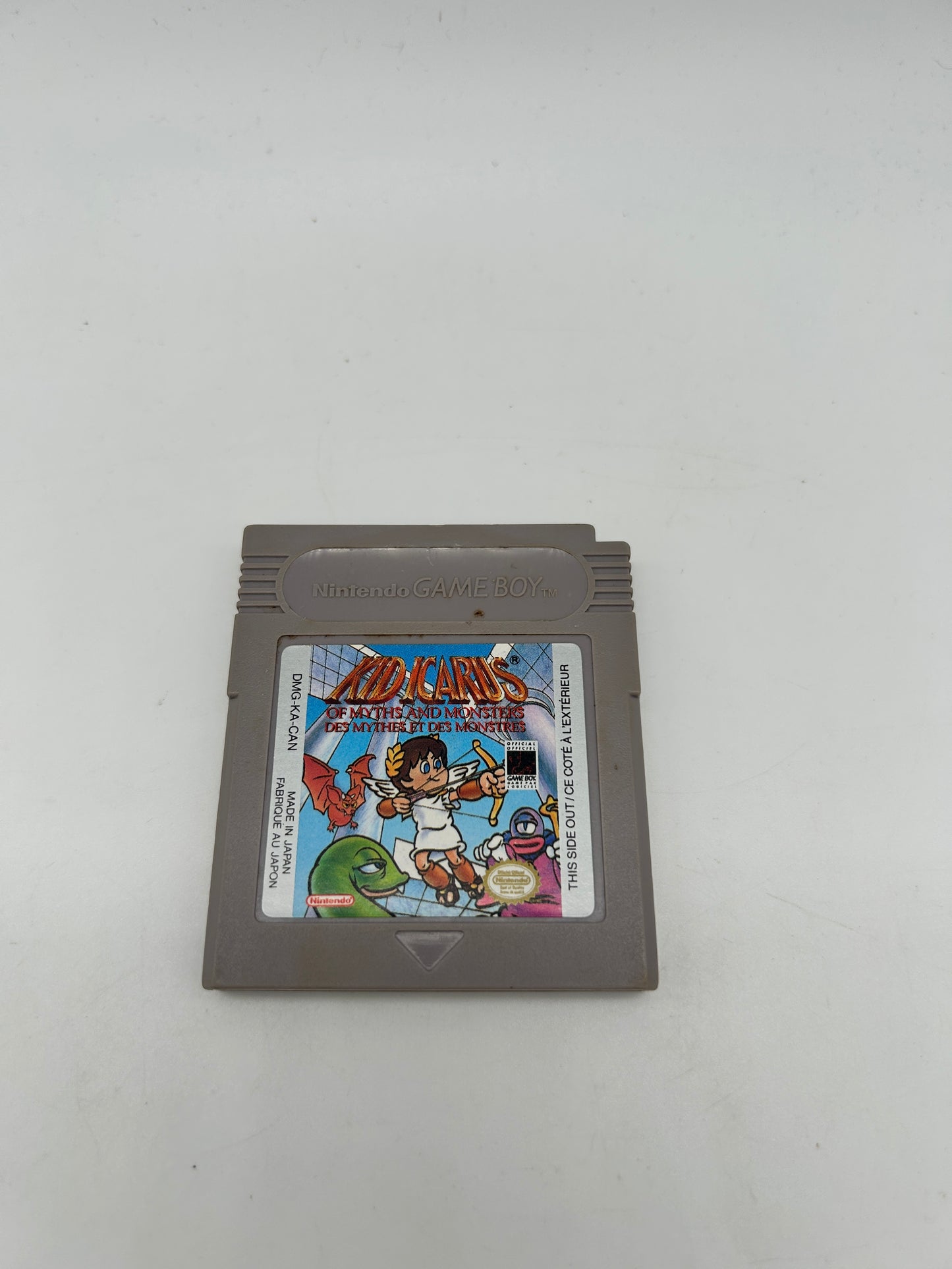 PiXEL-RETRO.COM : GAME BOY GAMEBOY (GB) GAME NTSC KID ICARUS OF MYTHS AND MONSTERS