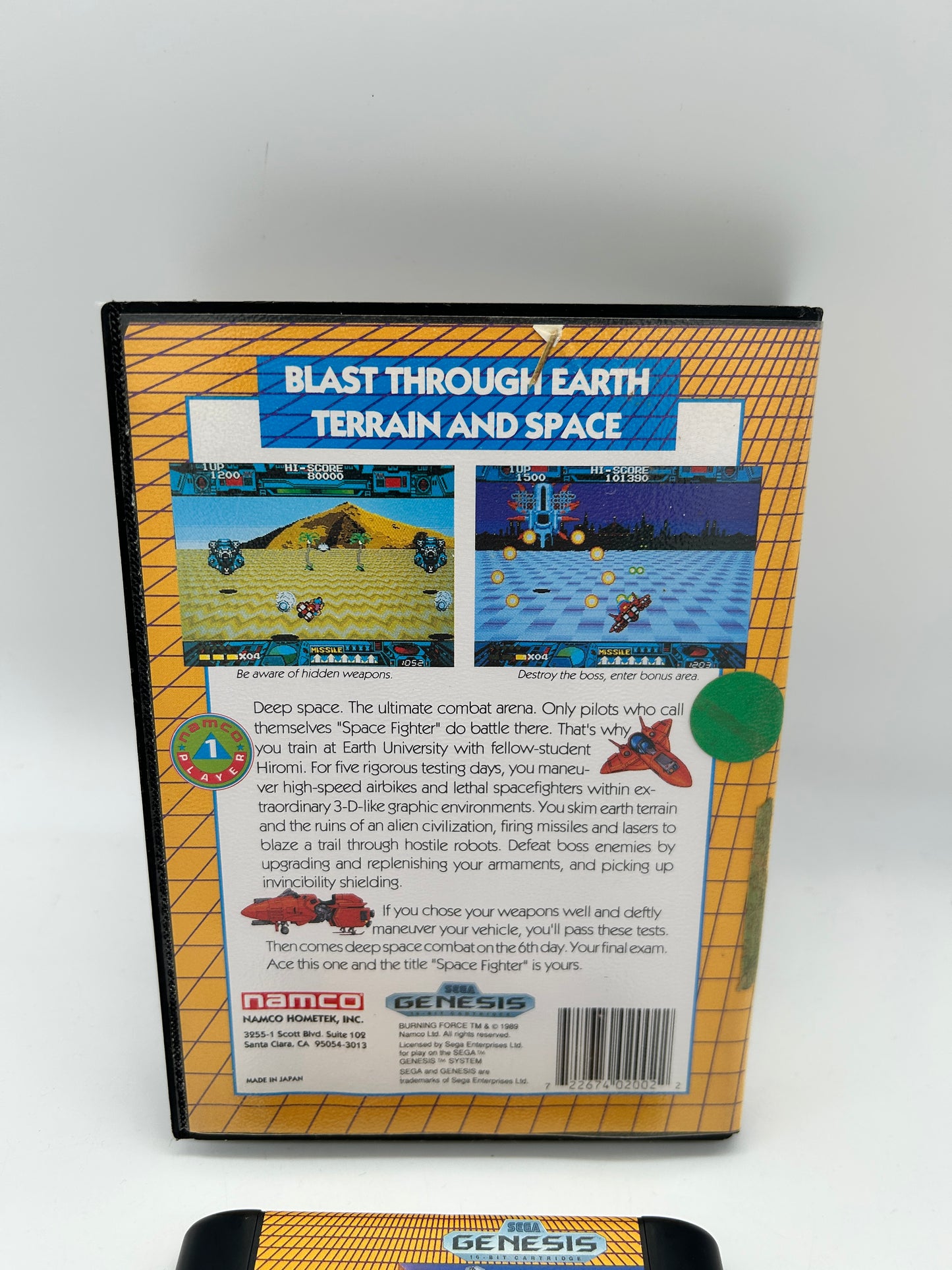 SEGA GENESIS | BURNING FORCE