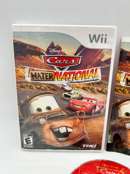 NiNTENDO Wii | CARS MATER-NATiONAL CHAMPiONAHiP