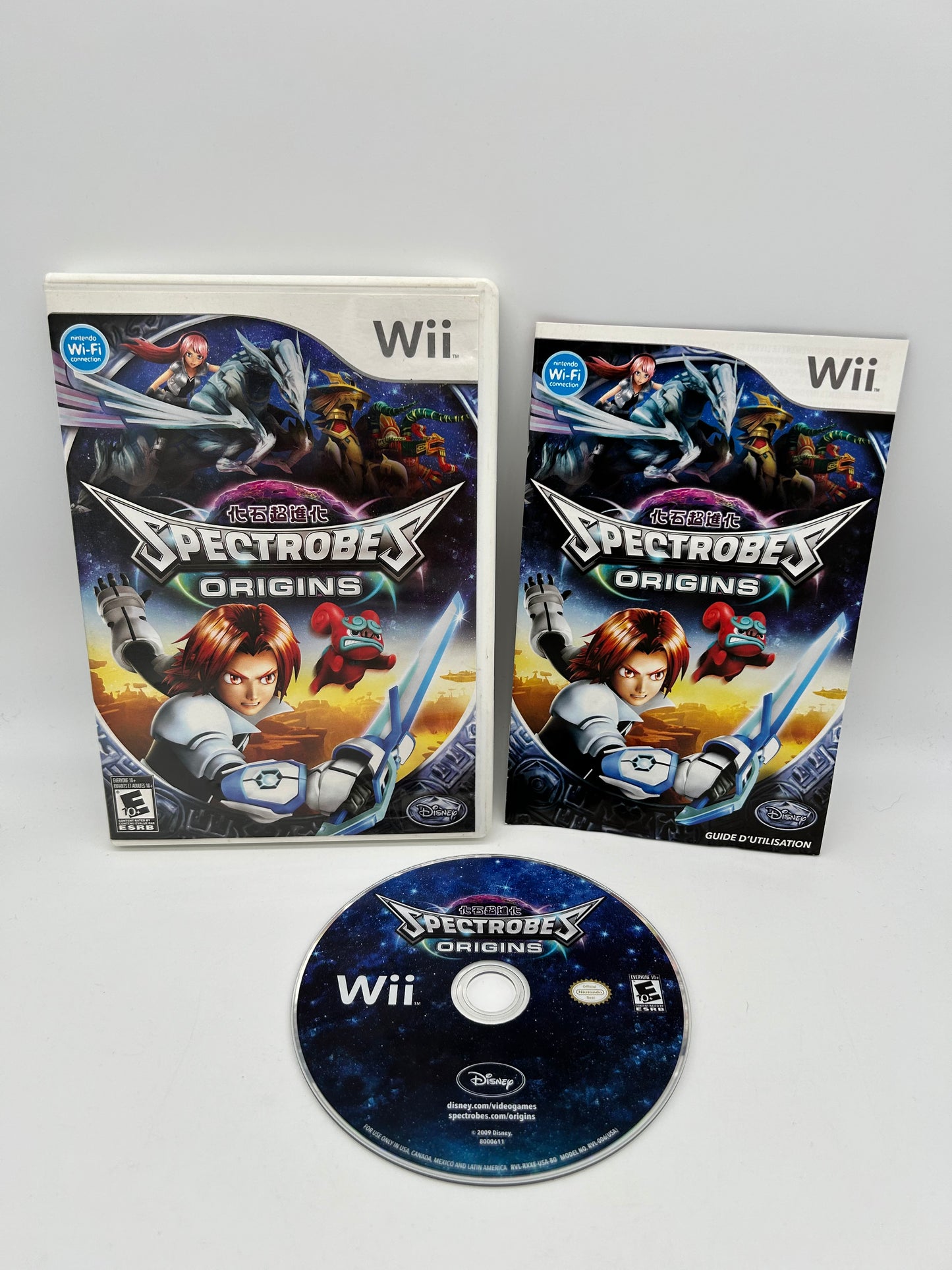 PiXEL-RETRO.COM : NINTENDO WII COMPLET CIB BOX MANUAL GAME NTSC SPECTROBES ORIGINS