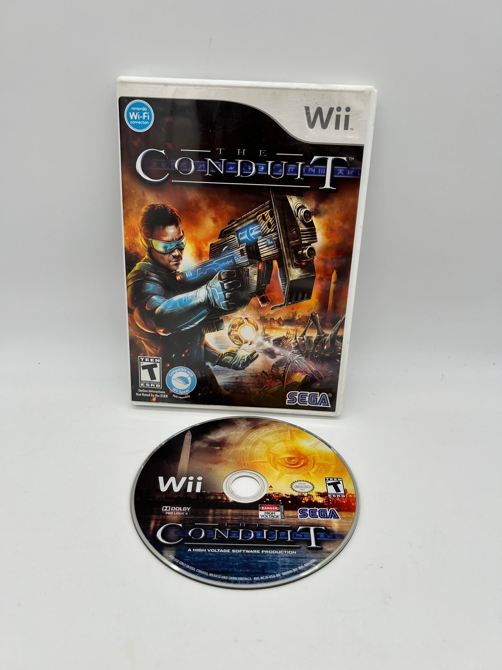 PiXEL-RETRO.COM : NINTENDO WII COMPLET CIB BOX MANUAL GAME NTSC THE CONDUIT