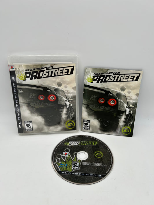 PiXEL-RETRO.COM : SONY PLAYSTATION 3 (PS3) COMPLET CIB BOX MANUAL GAME NTSC NEED FOR SPEED PROSTREET