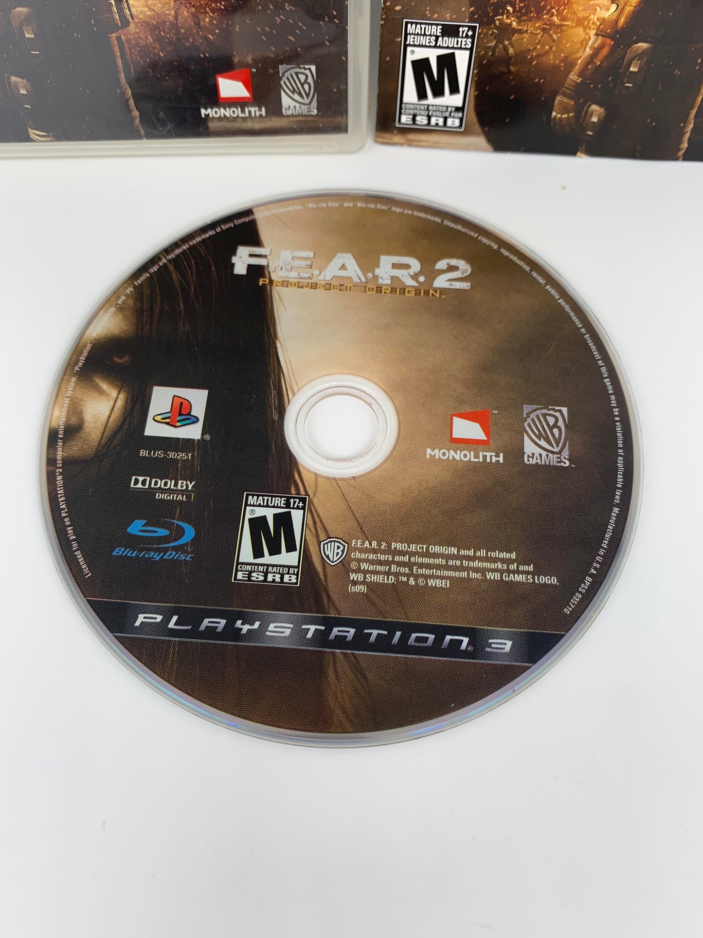 SONY PLAYSTATiON 3 [PS3] | FEAR FEAR 2 PROJECT ORiGiN