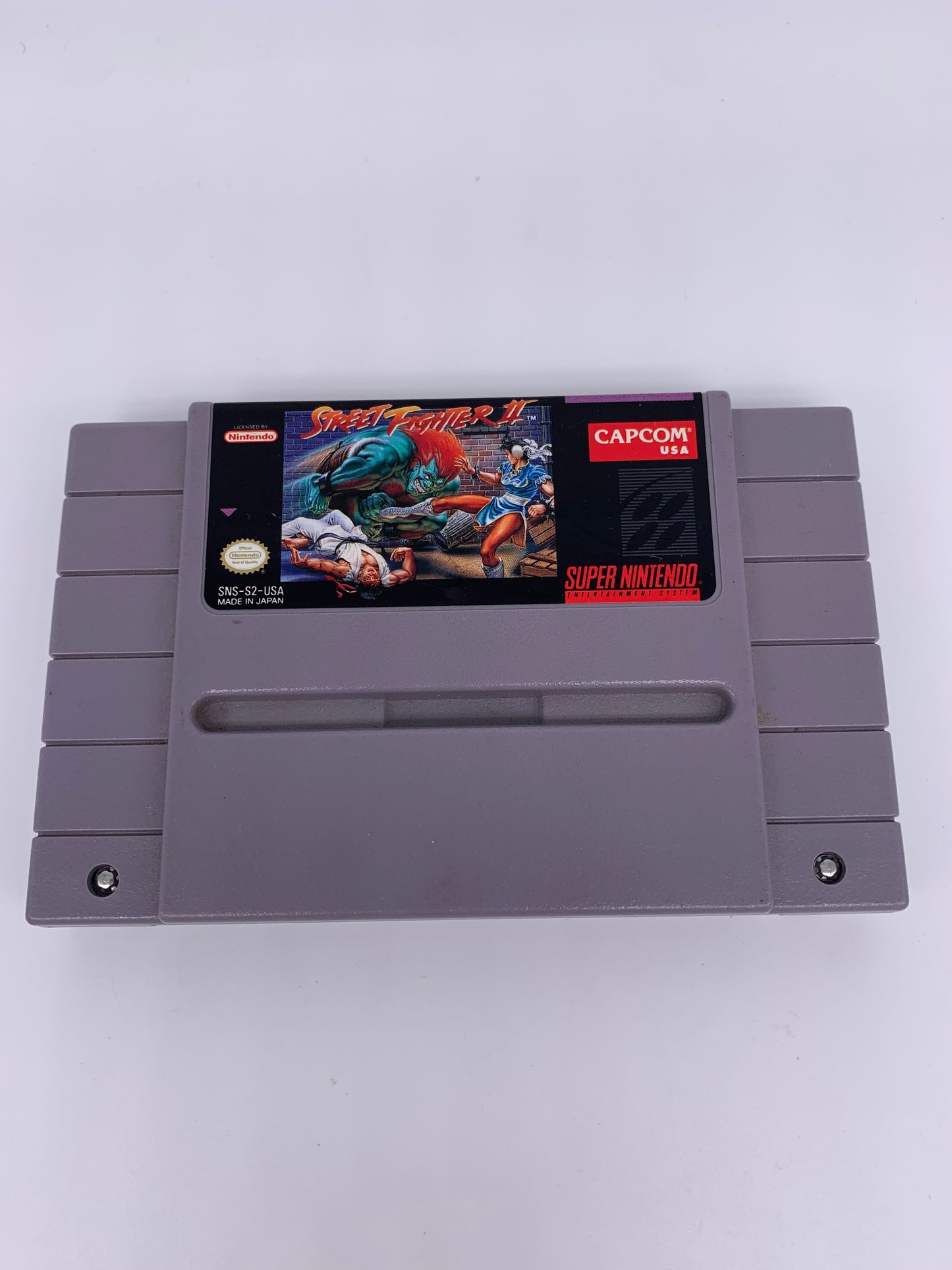 PiXEL-RETRO.COM : SUPER NINTENDO NES (SNES) GAME NTSC STREET FIGHTER II 