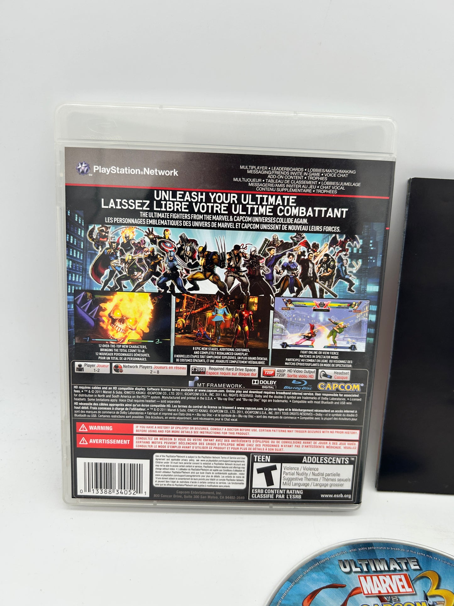 SONY PLAYSTATiON 3 [PS3] | ULTiMATE MARVEL VS CAPCOM 3