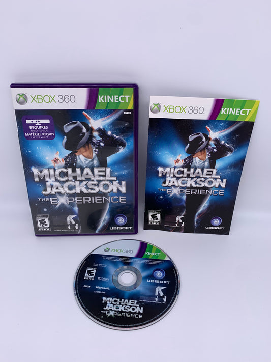 PiXEL-RETRO.COM : MICROSOFT XBOX 360 COMPLETE CIB BOX MANUAL GAME NTSC MICHAEL JACKSON THE EXPERIENCE