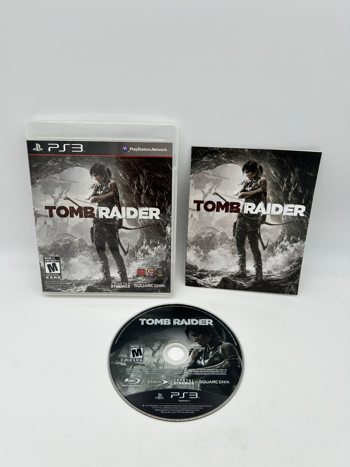 PiXEL-RETRO.COM : SONY PLAYSTATION 3 (PS3) COMPLET CIB BOX MANUAL GAME NTSC TOMB RAIDER