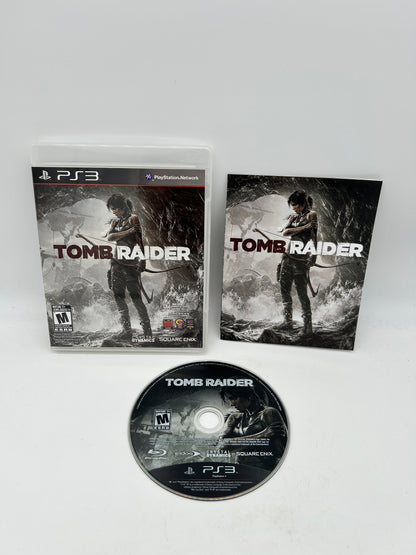PiXEL-RETRO.COM : SONY PLAYSTATION 3 (PS3) COMPLET CIB BOX MANUAL GAME NTSC TOMB RAIDER