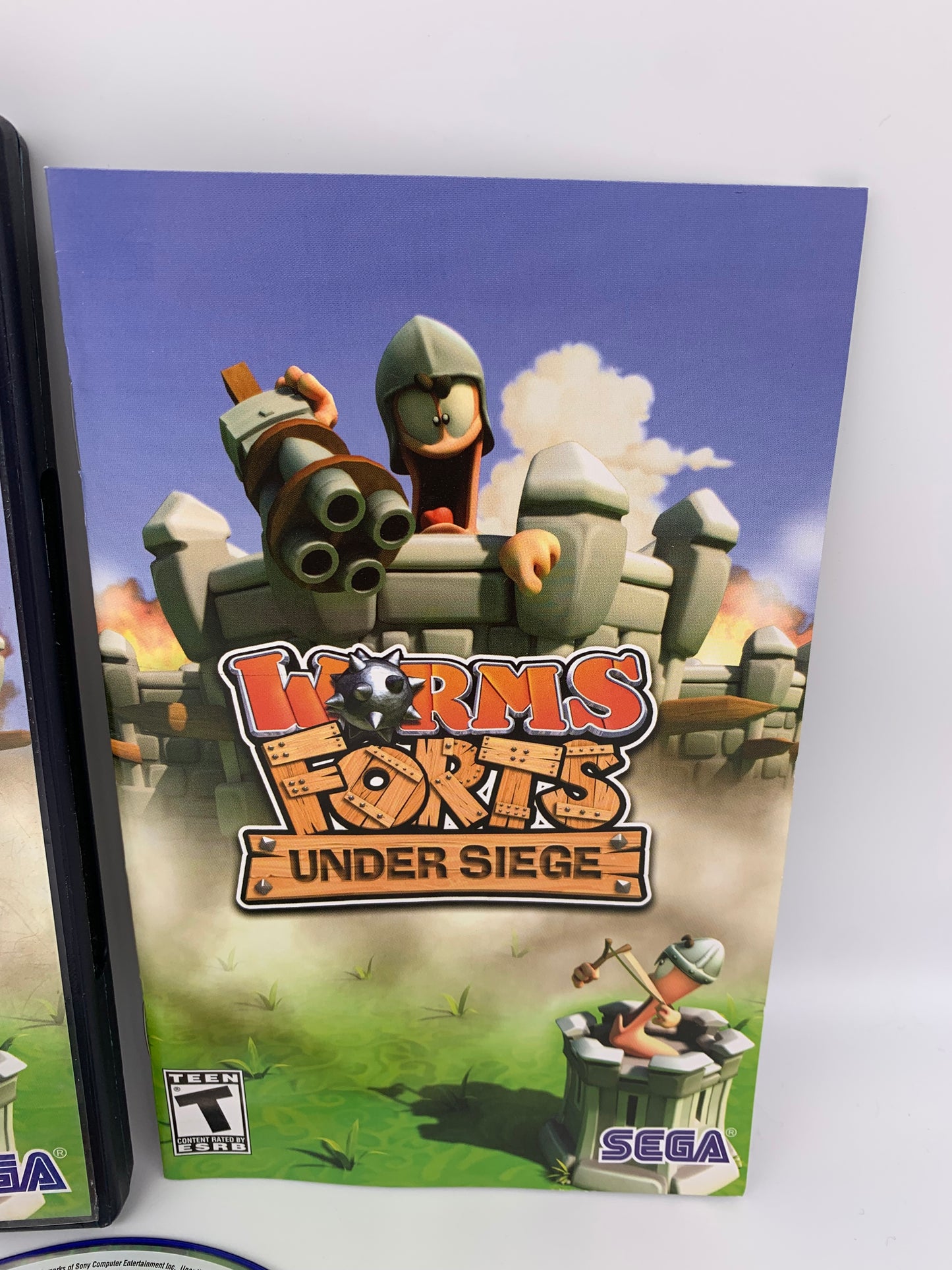 SONY PLAYSTATiON 2 [PS2] | WORMS FORTS UNDER SiEGE