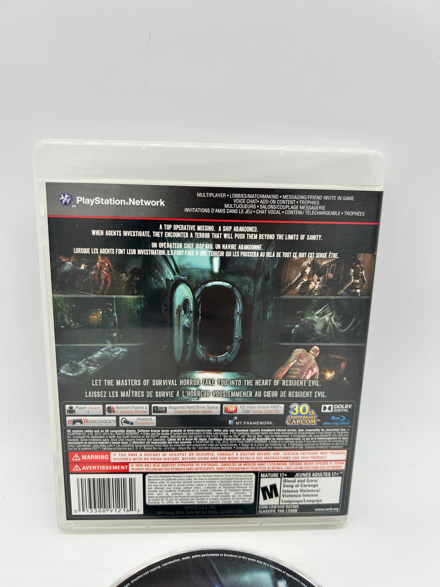 SONY PLAYSTATiON 3 [PS3] | RESiDENT EVIL REVELATiONS