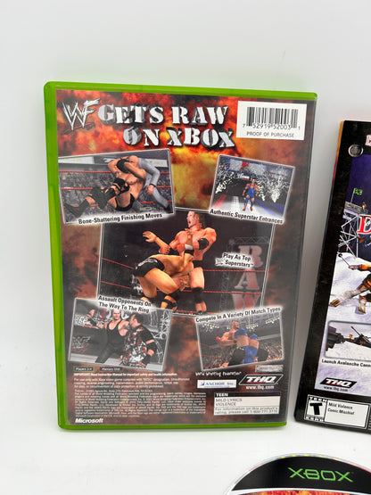 MiCROSOFT XBOX ORiGiNAL | WWF RAW