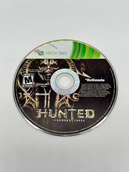 PiXEL-RETRO.COM : MICROSOFT XBOX 360 GAME NTSC HUNTED THE DEMON'S FORGE