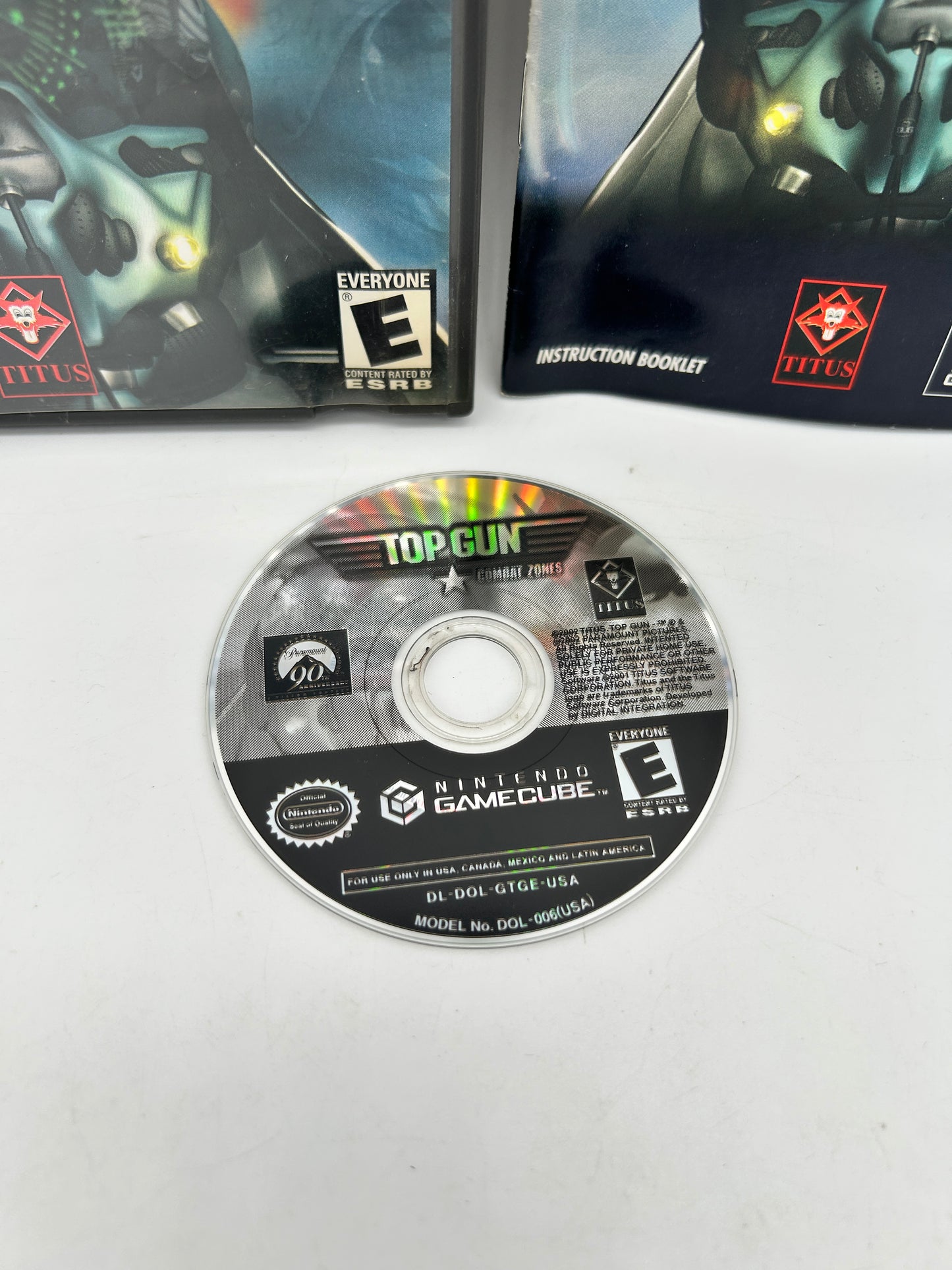 NiNTENDO GAMECUBE [NGC] | TOP GUN COMBAT ZONES