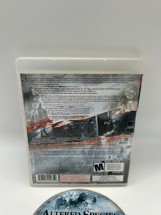SONY PLAYSTATiON 3 [PS3] | VAMPiRE RAiN ALTERED SPECiES