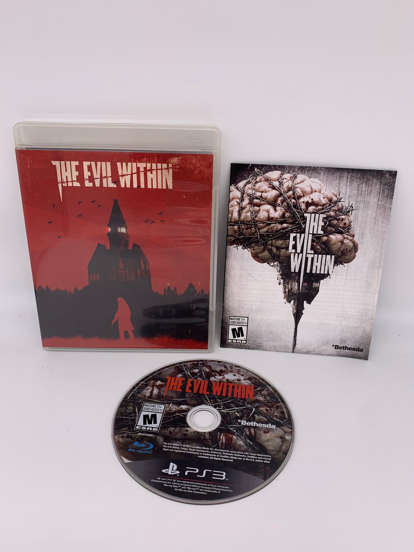 PiXEL-RETRO.COM : SONY PLAYSTATION 3 (PS3) COMPLET CIB BOX MANUAL GAME NTSC THE EVIL WITHIN