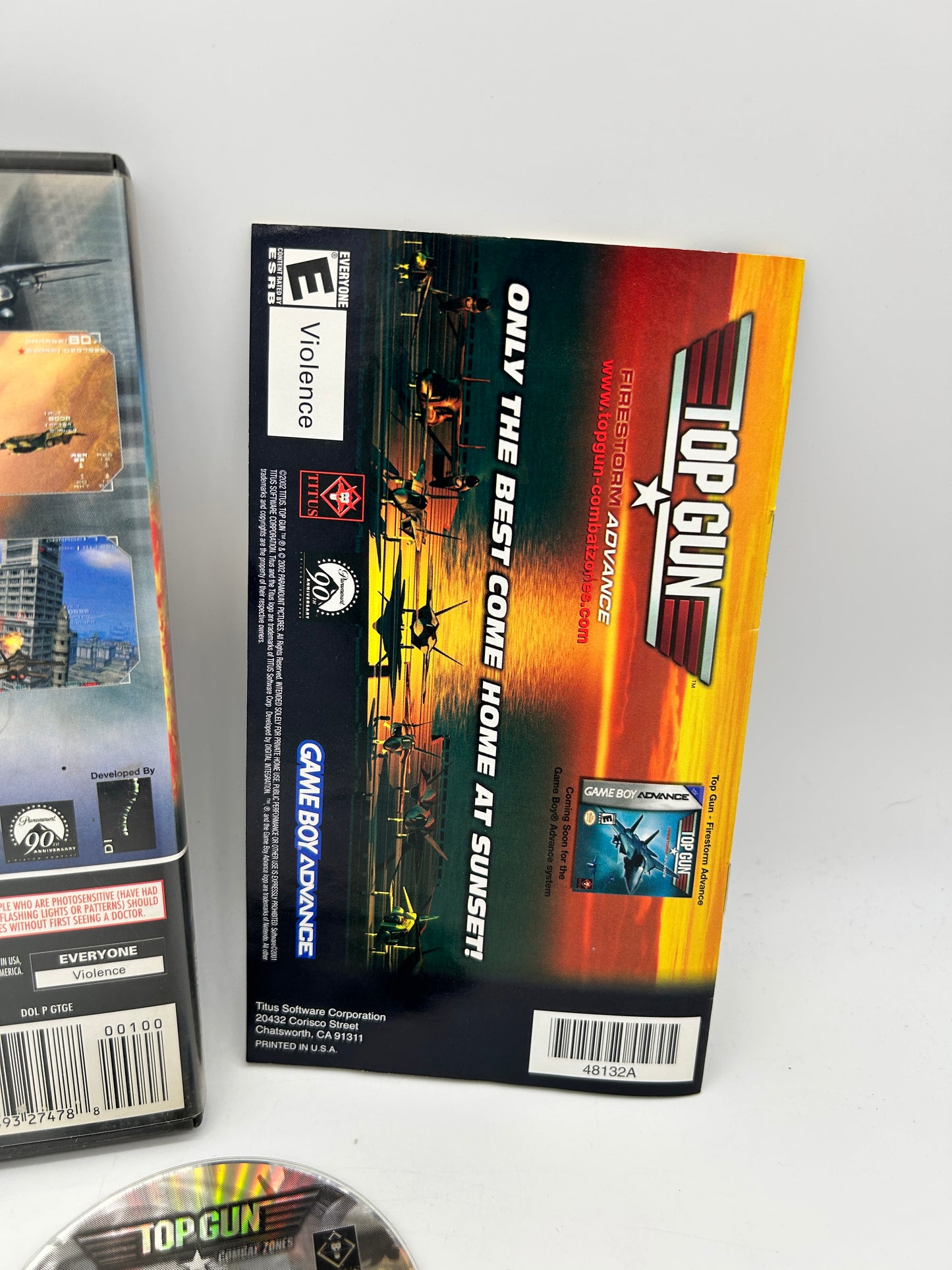 NiNTENDO GAMECUBE [NGC] | TOP GUN COMBAT ZONES