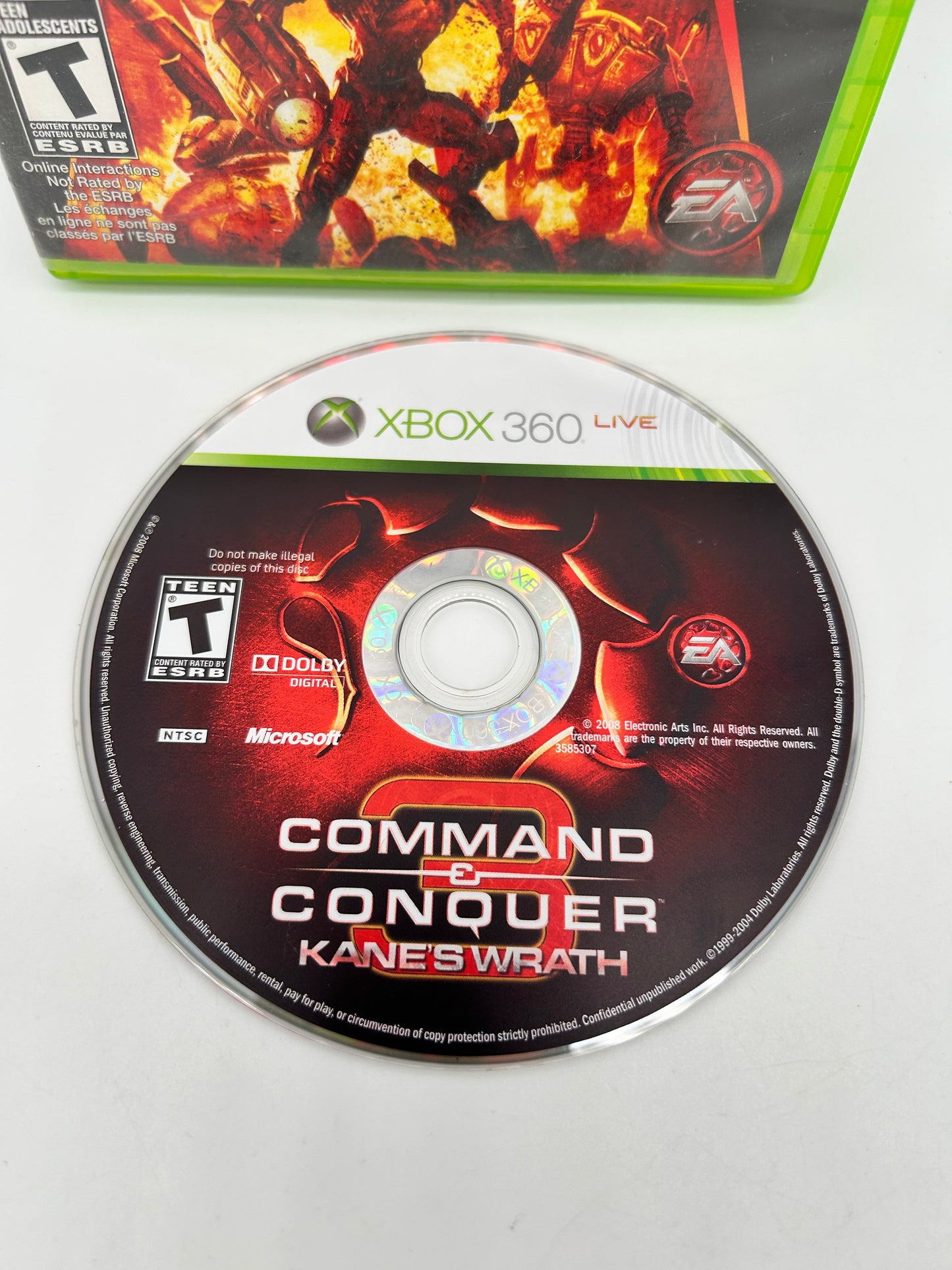 MiCROSOFT XBOX 360 | COMMAND & CONQUER 3 LA FUREUR DE KANE (KANE'S WRATH)