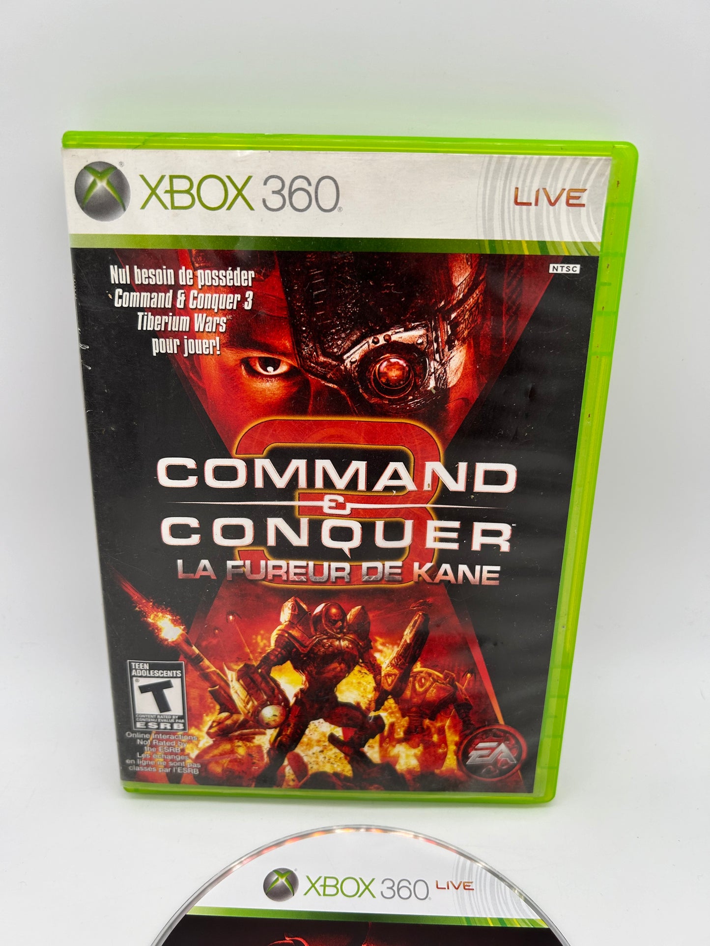 MiCROSOFT XBOX 360 | COMMAND & CONQUER 3 LA FUREUR DE KANE (KANE'S WRATH)