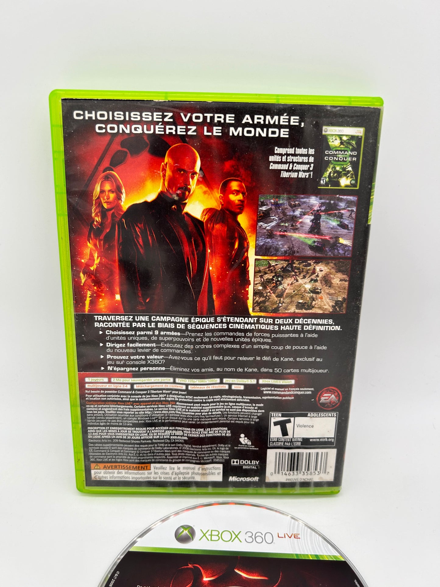 Microsoft XBOX 360 | COMMAND & CONQUER 3 KANE'S WRATH