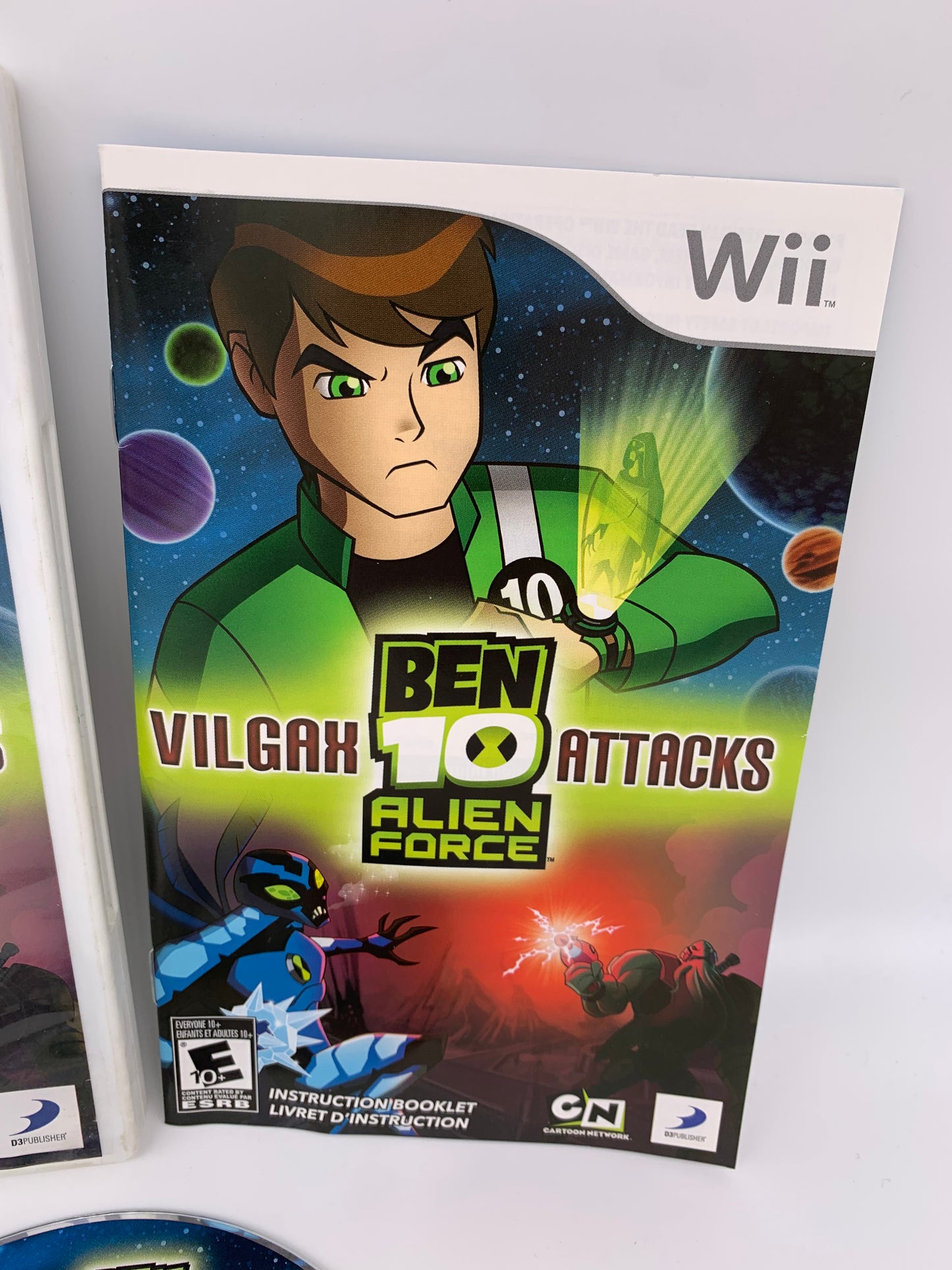 NiNTENDO Wii | BEN 10 ALiEN FORCE ViLGAX ATTACKS