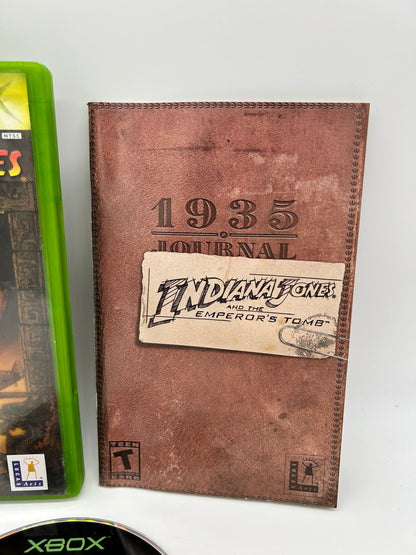 MiCROSOFT XBOX ORiGiNAL | iNDiANA JONES AND THE EMPERORS TOMB