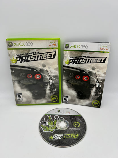 PiXEL-RETRO.COM : MICROSOFT XBOX 360 COMPLETE CIB BOX MANUAL GAME NTSC NEED FOR SPEED PROSTREET