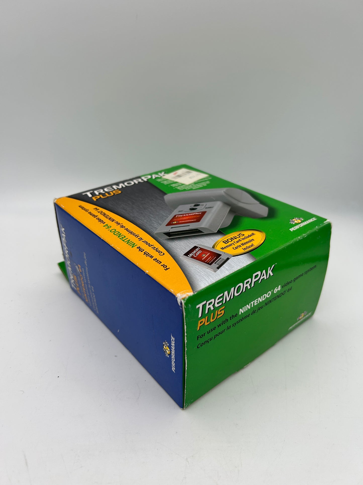 NiNTENDO 64 [N64] | RUMBLE PAK TREMORPAK PLUS PERFORMANCE MEMORY CARD