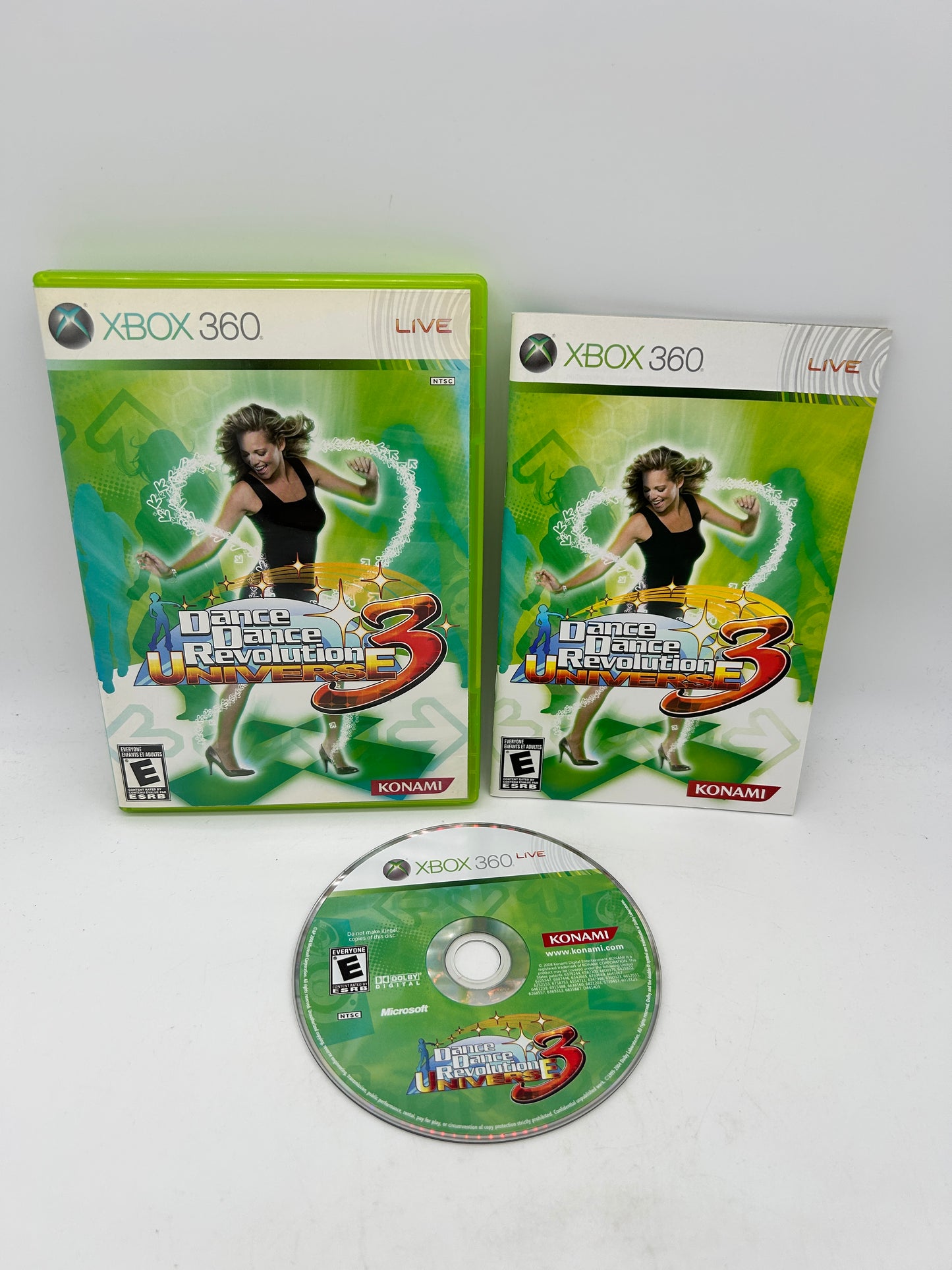 PiXEL-RETRO.COM : MICROSOFT XBOX 360 COMPLETE CIB BOX MANUAL GAME NTSC DANCE DANCE REVOLUTION UNIVERSE 3