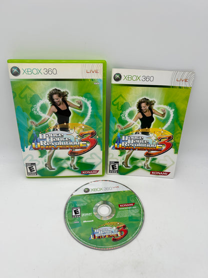 PiXEL-RETRO.COM : MICROSOFT XBOX 360 COMPLETE CIB BOX MANUAL GAME NTSC DANCE DANCE REVOLUTION UNIVERSE 3