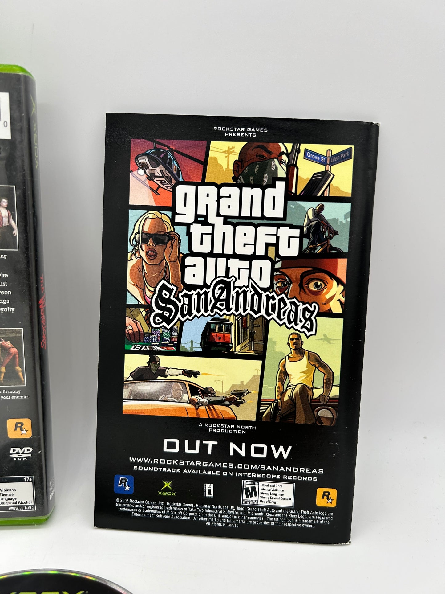 MiCROSOFT XBOX ORiGiNAL | THE WARRIORS
