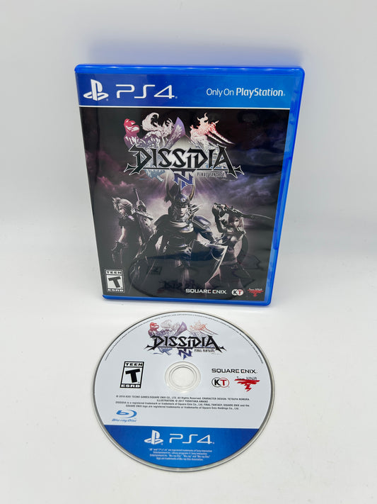 PiXEL-RETRO.COM : SONY PLAYSTATION 4 (PS4) COMPLETE CIB BOX MANUAL GAME NTSC FINAL FANTASY DISSIDIA TN