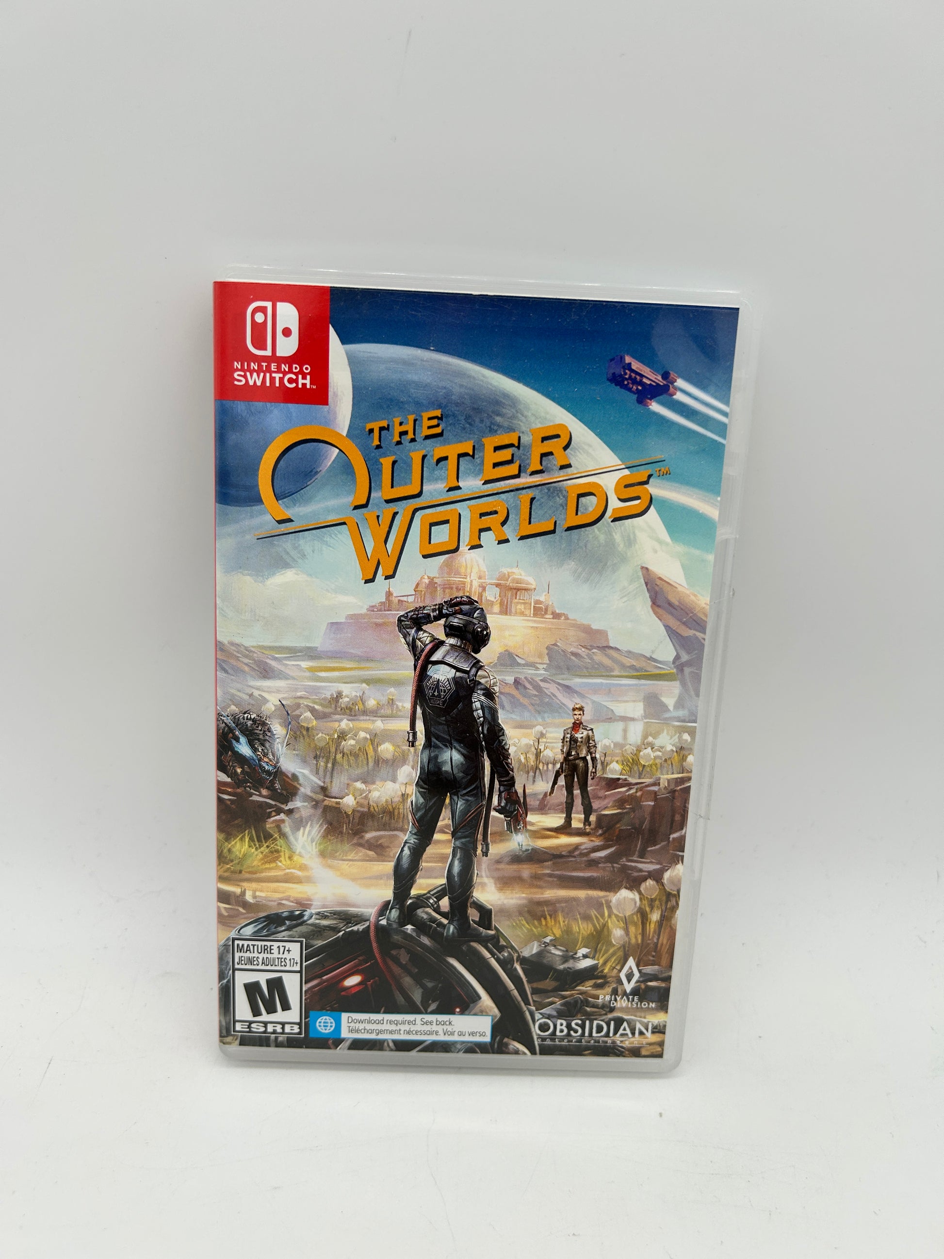 PiXEL-RETRO.COM : NINTENDO SWITCH NEW SEALED IN BOX COMPLETE MANUAL GAME NTSC THE OUTER WORLDS